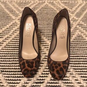Michael Kors Cheetah Hair Calf Pumps (size 9)